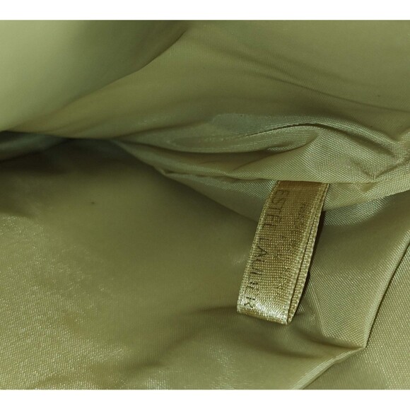 Estee Lauder Small Handbag Purple Striped Handbag with Extra Small Pouch - Picture 5 of 5